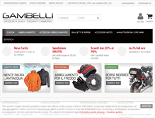 Tablet Screenshot of gambelli.net